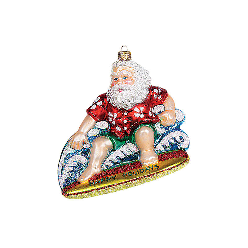 Surfing Santa