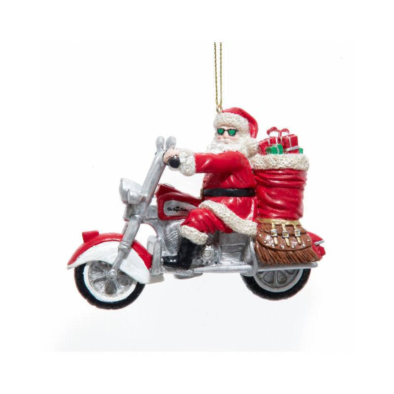 Old guys rule motocycle Santa