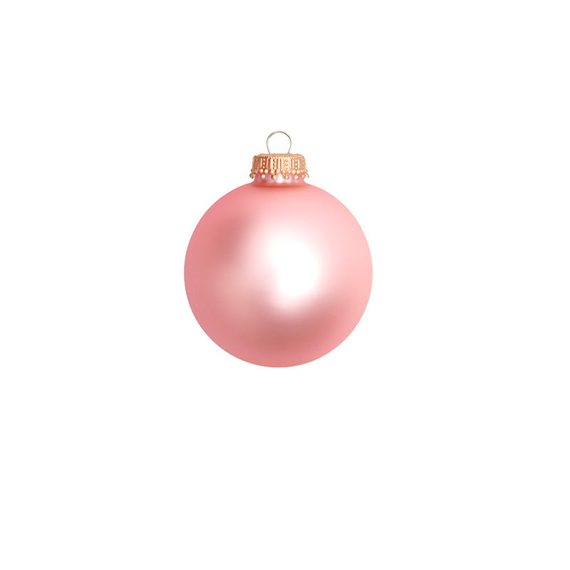 Glaskula Chic Pink Velvet 7 cm