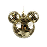 Musse Pigg siluett discokula i guld