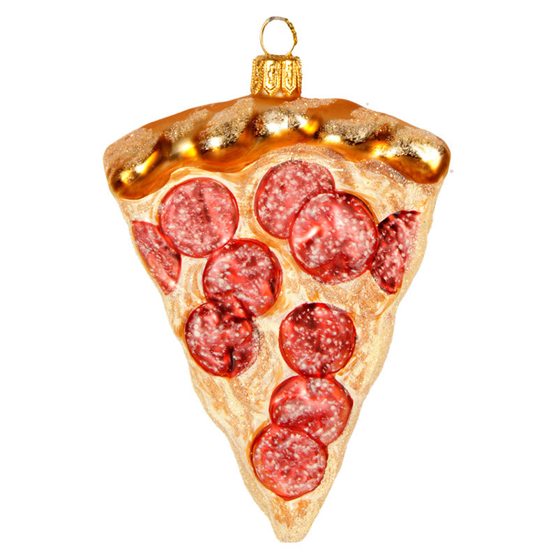Pepperoni pizza slice